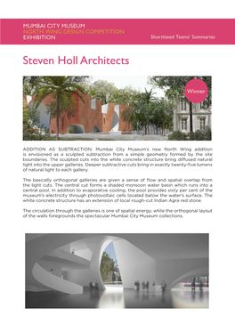 Steven Holl Architects