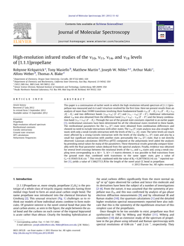 Propellane ⇑ Robynne Kirkpatrick A, Tony Masiello B, Matthew Martin A, Joseph W