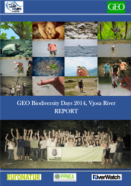 GEO Biodiversity Days 2014, Vjosa River REPORT