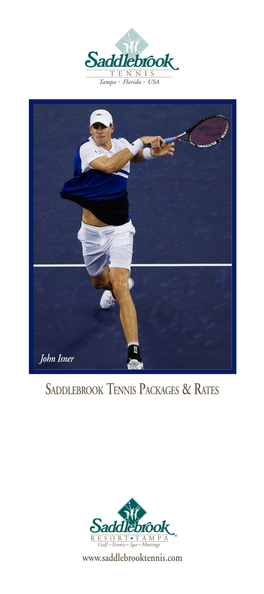 Saddlebrook Tennis Packages & Rates