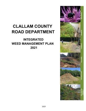 Clallam County Road Department Integrated Weed Management Plan