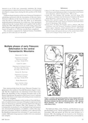 Multiple Phases of Early Paleozoic Deformation in the Central Transantarctic Mountains