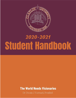 CU Student Handbook 2020-2021