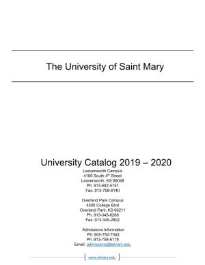 20 Academic Catalog