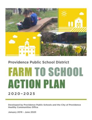 Farm to School Action Plan 2020–2025
