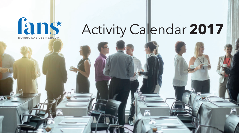 Activity Calendar 2017