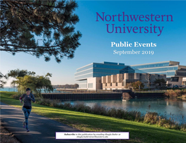 Public Events September 2019