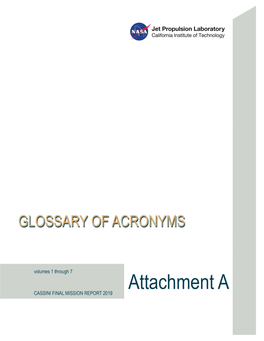 Glossary of Acronyms and Definitions