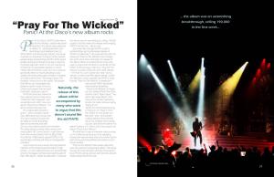 “Pray for the Wicked” in the First Week