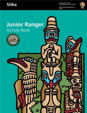 Junior Ranger Activity Book This Junior Ranger Book Belongs To