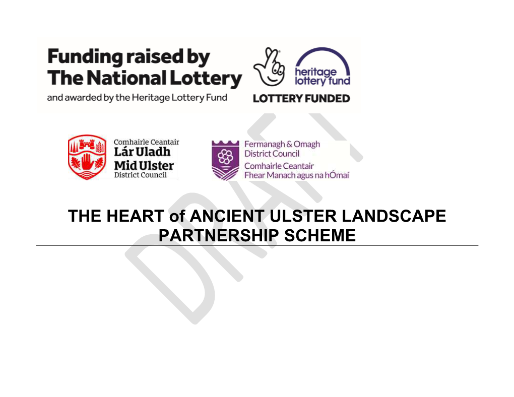 THE HEART of ANCIENT ULSTER LANDSCAPE PARTNERSHIP SCHEME