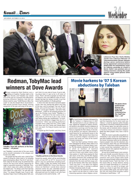 Redman, Tobymac Lead Winners at Dove Awards