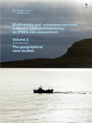 Biodiversity and Ecosystem Services in Nordic Coastal Ecosystems:An
