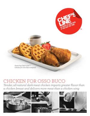 Chicken for Osso Buco Original