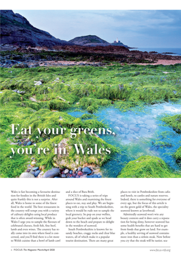 Eat Your Greens, You're in Wales