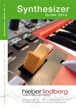 Synthesizer 1 Guide 2014 Guide Nr