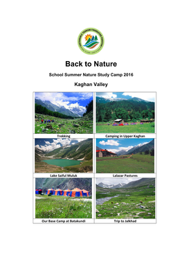 Summer Nature Camp 2016 from Islamabad