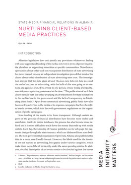 Nurturing Client-Based Media Practices