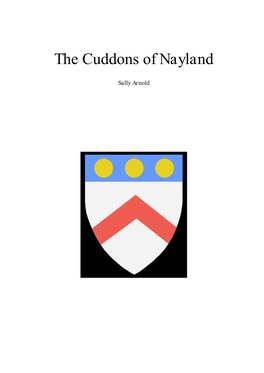 The Cuddons of Nayland