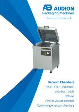 Table-, Floor- and Double Chamber Models Diptanks Vertical Vacuum Chamber Custom Made Vacuum Chambers GENERAL INFORMATION