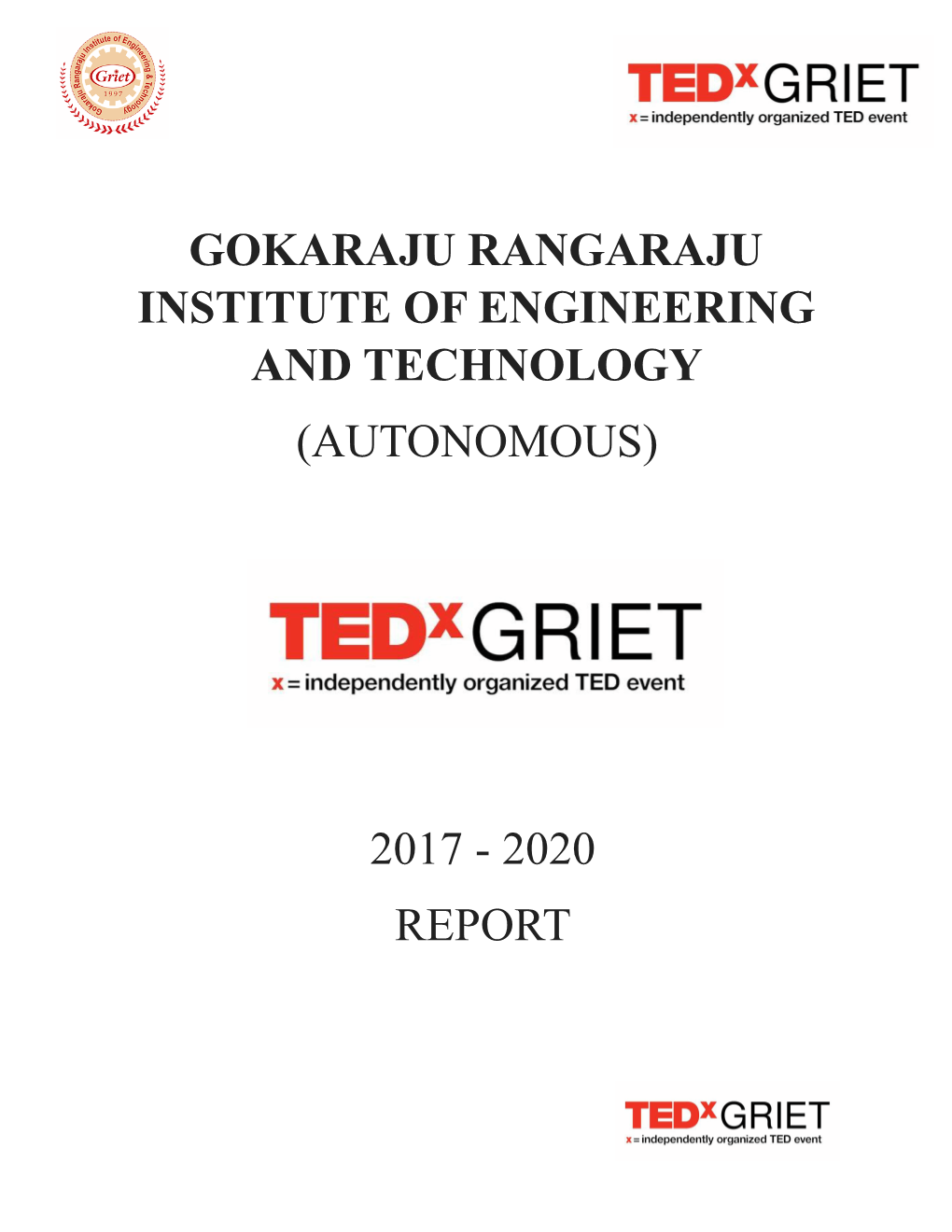 Tedxgriet Report