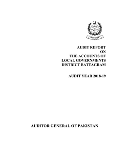 Auditor General of Pakistan