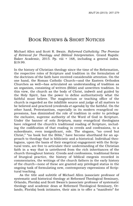 Book Reviews & Short Notices
