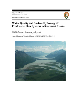 Freshwater Chemistry and Surface Hydrology Vital Signs