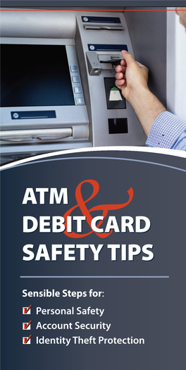 ATM and Debit Card Safety Tips P1