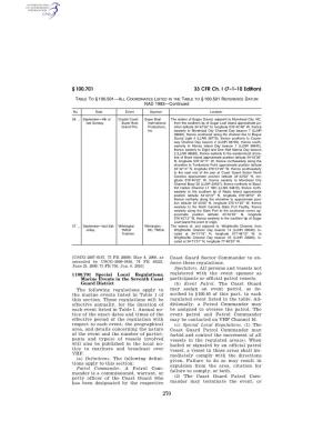33 CFR Ch. I (7–1–10 Edition)