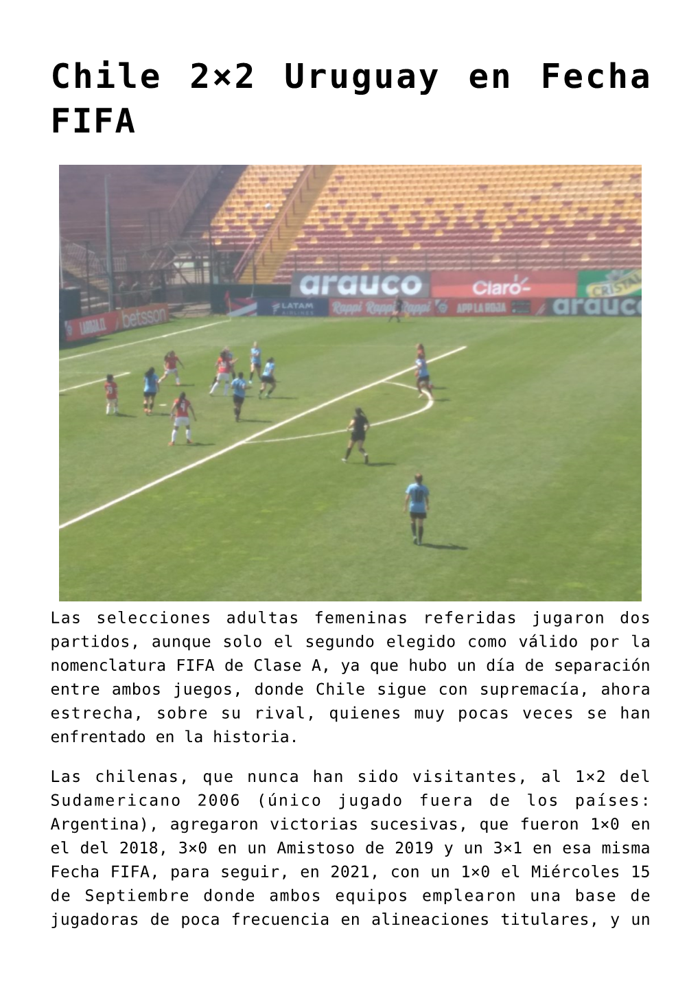 Grupo Femenino Para Arbitrar Libertadores De Hombres