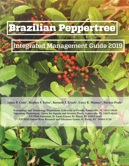 Brazilian Peppertree Integrated Management Guide (2019)