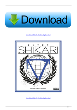Enter Shikari Take to the Skies Zip Download