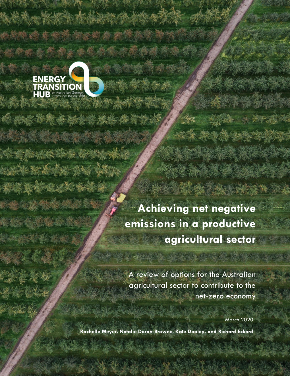 Achieving Net Negative Emissions in a Productive Agricultural Sector