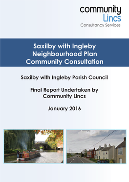 Saxilby with Ingleby Neighbourhood Plan Community Consultation