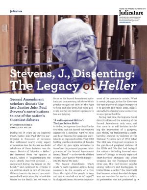 The Legacy of Heller
