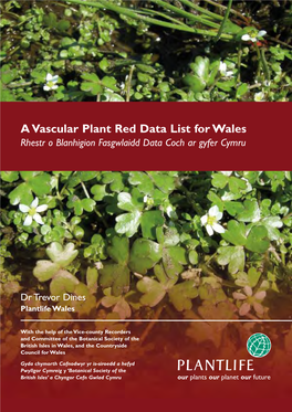 A Vascular Plant Red Data List for Wales