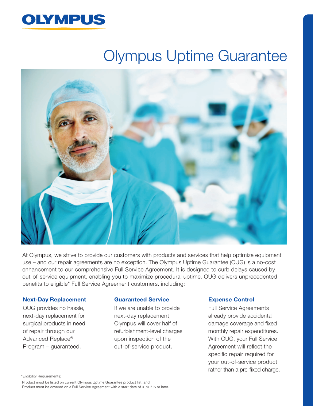 Olympus Uptime Guarantee
