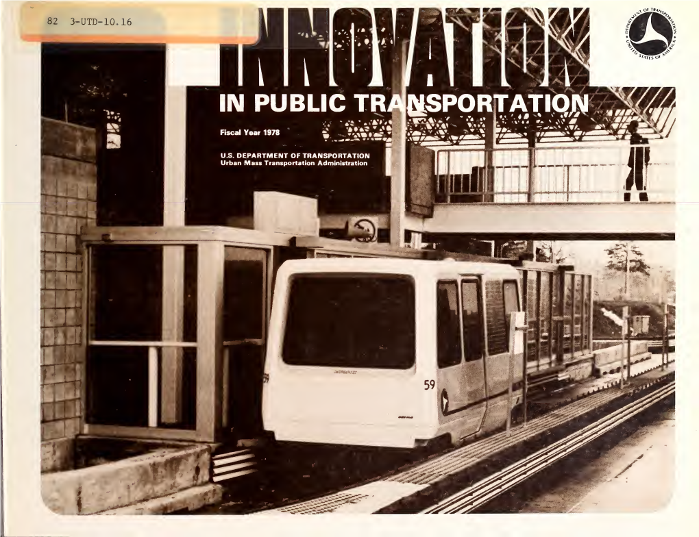 Innovation in Public Transportation