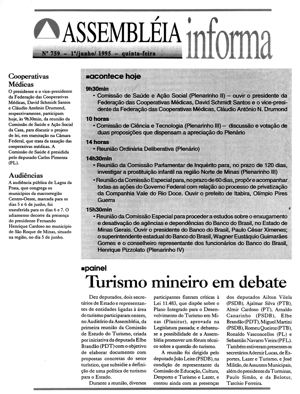 Turismo Mineiro Em Debate