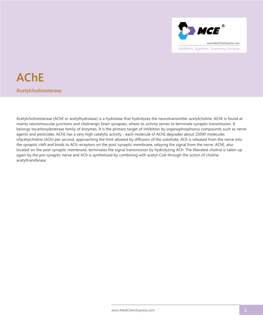 Acetylcholinesterase