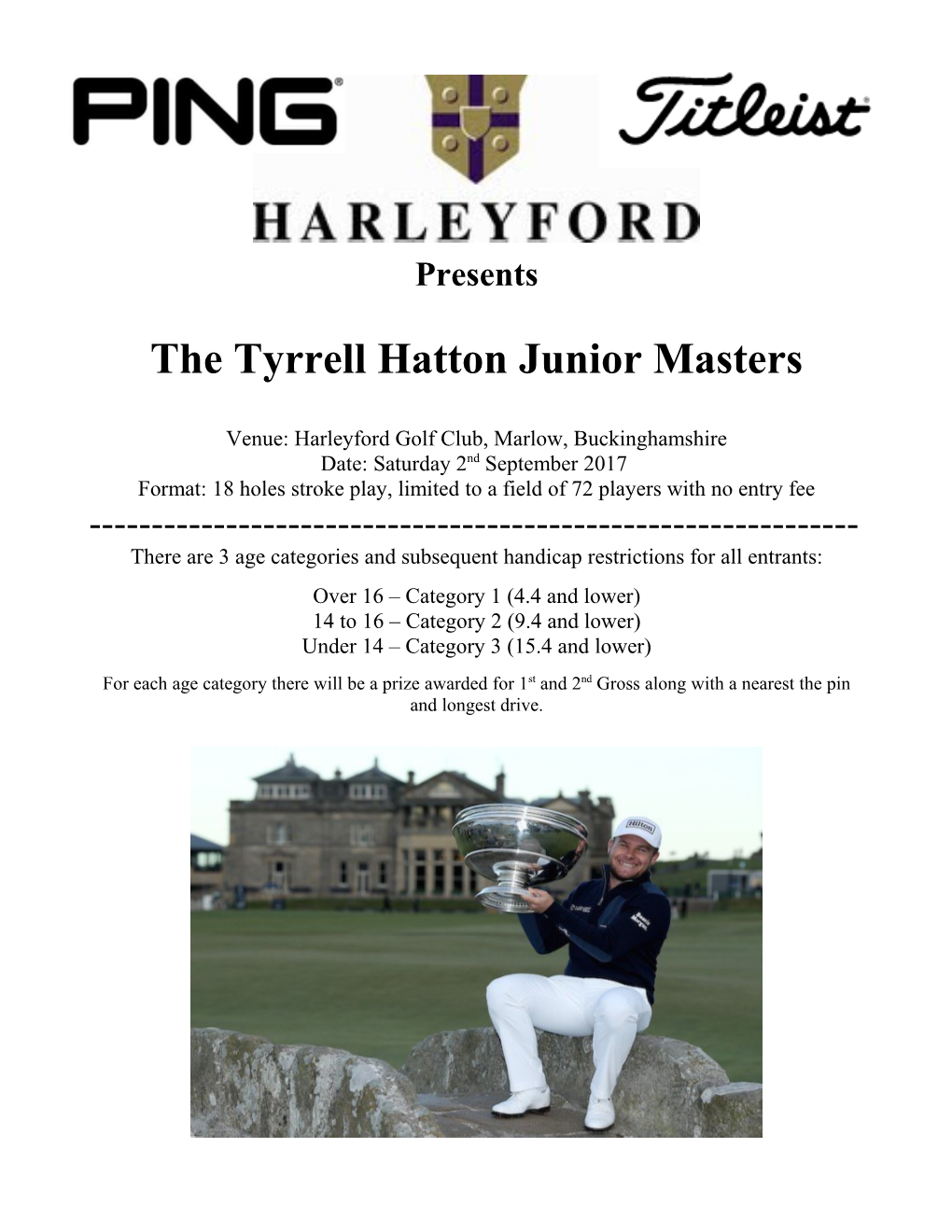 The Tyrrell Hatton Junior Masters