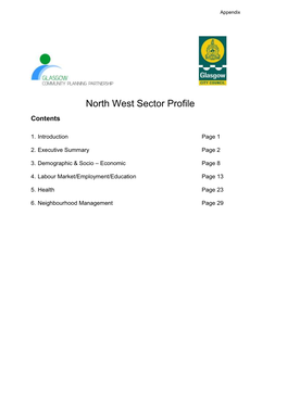 North West Sector Profile