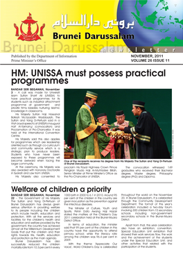 HM: UNISSA Must Possess Practical Programmes