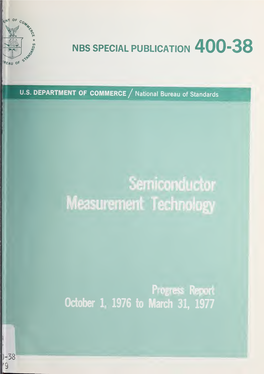 Semiconductor Measurement Technology