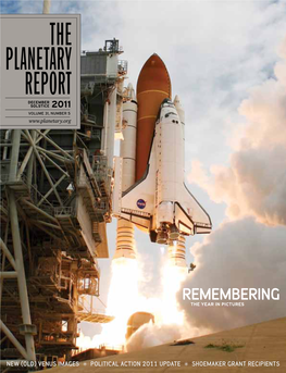 The Planetary Report December Solstice 2011 Volume 31, Number 5