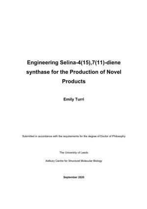 Diene Synthase for the Production of Novel Products