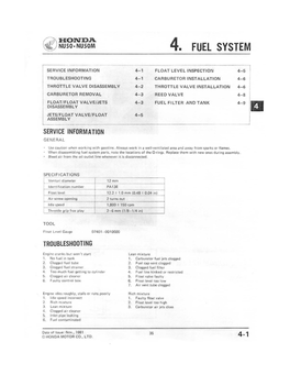 4. Fuel System