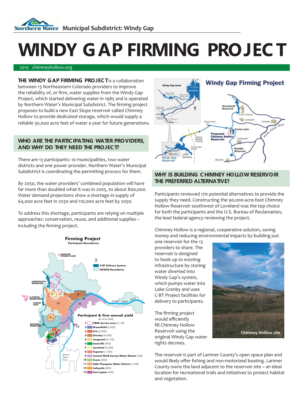 Windy Gap Firming Project