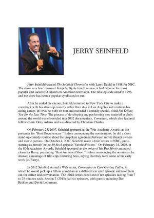 Seinfeld, Jerry